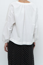 Load image into Gallery viewer, MADEWELL x Cream Cotton Cropped Blouse (XS, S)