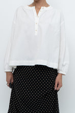 Load image into Gallery viewer, MADEWELL x Cream Cotton Cropped Blouse (XS, S)