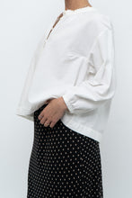 Load image into Gallery viewer, MADEWELL x Cream Cotton Cropped Blouse (XS, S)