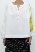 Load image into Gallery viewer, MADEWELL x Cream Cotton Cropped Blouse (XS, S)