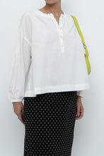 Load image into Gallery viewer, MADEWELL x Cream Cotton Cropped Blouse (XS, S)