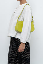 Load image into Gallery viewer, Vintage x ARNOLD CHURGIN Neon Green Leather Purse