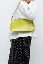 Load image into Gallery viewer, Vintage x ARNOLD CHURGIN Neon Green Leather Purse