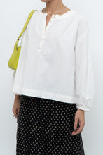 Load image into Gallery viewer, MADEWELL x Cream Cotton Cropped Blouse (XS, S)