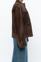 Load image into Gallery viewer, Vintage x Handmade Brown Pony Hair Jacket (XS-M)