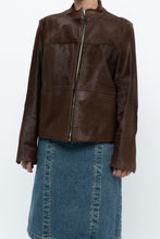 Load image into Gallery viewer, Vintage x Handmade Brown Pony Hair Jacket (XS-M)