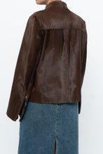 Load image into Gallery viewer, Vintage x Handmade Brown Pony Hair Jacket (XS-M)