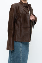 Load image into Gallery viewer, Vintage x Handmade Brown Pony Hair Jacket (XS-M)