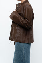 Load image into Gallery viewer, Vintage x Handmade Brown Pony Hair Jacket (XS-M)