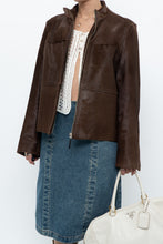 Load image into Gallery viewer, Vintage x Handmade Brown Pony Hair Jacket (XS-M)
