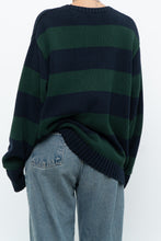 Load image into Gallery viewer, BRANDY MELVILLE x Navy, Green Cotton Oversized Knit Sweater (XS-XL)