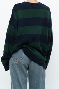 BRANDY MELVILLE x Navy, Green Cotton Oversized Knit Sweater (XS-XL)