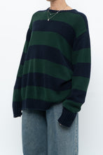 Load image into Gallery viewer, BRANDY MELVILLE x Navy, Green Cotton Oversized Knit Sweater (XS-XL)