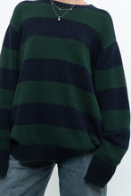 Load image into Gallery viewer, BRANDY MELVILLE x Navy, Green Cotton Oversized Knit Sweater (XS-XL)