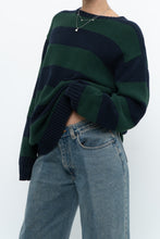 Load image into Gallery viewer, BRANDY MELVILLE x Navy, Green Cotton Oversized Knit Sweater (XS-XL)