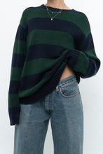 Load image into Gallery viewer, BRANDY MELVILLE x Navy, Green Cotton Oversized Knit Sweater (XS-XL)