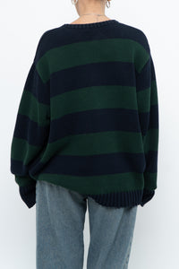 BRANDY MELVILLE x Navy, Green Cotton Oversized Knit Sweater (XS-XL)