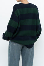 Load image into Gallery viewer, BRANDY MELVILLE x Navy, Green Cotton Oversized Knit Sweater (XS-XL)