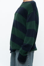 Load image into Gallery viewer, BRANDY MELVILLE x Navy, Green Cotton Oversized Knit Sweater (XS-XL)