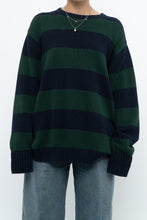 Load image into Gallery viewer, BRANDY MELVILLE x Navy, Green Cotton Oversized Knit Sweater (XS-XL)