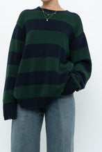 Load image into Gallery viewer, BRANDY MELVILLE x Navy, Green Cotton Oversized Knit Sweater (XS-XL)
