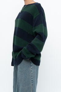 BRANDY MELVILLE x Navy, Green Cotton Oversized Knit Sweater (XS-XL)