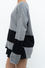 Load image into Gallery viewer, DUFFY x Grey, Black Oversized Cashmere Knit Sweater (S-L)