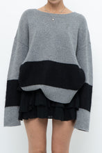 Load image into Gallery viewer, DUFFY x Grey, Black Oversized Cashmere Knit Sweater (S-L)