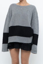 Load image into Gallery viewer, DUFFY x Grey, Black Oversized Cashmere Knit Sweater (S-L)