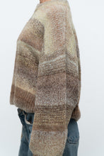 Load image into Gallery viewer, HM x Deadstock Green, Brown Glitter Knit Oversized Sweater (XS-L)