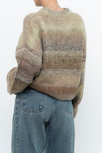Load image into Gallery viewer, HM x Deadstock Green, Brown Glitter Knit Oversized Sweater (XS-L)