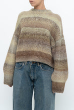Load image into Gallery viewer, HM x Deadstock Green, Brown Glitter Knit Oversized Sweater (XS-L)