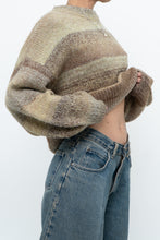Load image into Gallery viewer, HM x Deadstock Green, Brown Glitter Knit Oversized Sweater (XS-L)