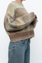 Load image into Gallery viewer, HM x Deadstock Green, Brown Glitter Knit Oversized Sweater (XS-L)