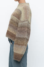 Load image into Gallery viewer, HM x Deadstock Green, Brown Glitter Knit Oversized Sweater (XS-L)