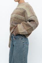 Load image into Gallery viewer, HM x Deadstock Green, Brown Glitter Knit Oversized Sweater (XS-L)