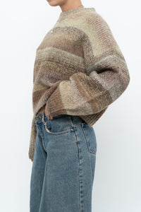 HM x Deadstock Green, Brown Glitter Knit Oversized Sweater (XS-L)