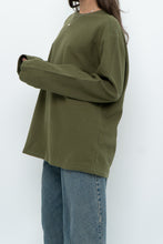 Load image into Gallery viewer, Vintage x BANANA REPUBLIC Green Long Sleeve Cotton Knit (S-XL)