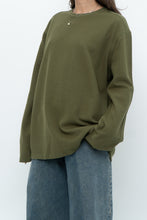 Load image into Gallery viewer, Vintage x BANANA REPUBLIC Green Long Sleeve Cotton Knit (S-XL)