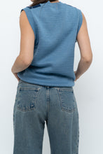 Load image into Gallery viewer, Vintage x Blue Knit Argyle Vest (XS-M)