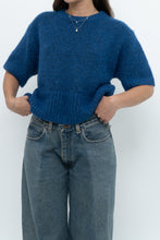 Load image into Gallery viewer, Modern x ZARA Blue Short Sleeve Oversized Knit Sweater (XS-M)