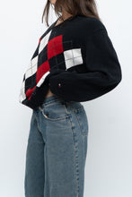 Load image into Gallery viewer, Vintage x TOMMY HILFIGER Cotton Argyle Knit Sweater (XS-L)