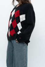 Load image into Gallery viewer, Vintage x TOMMY HILFIGER Cotton Argyle Knit Sweater (XS-L)
