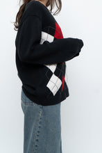 Load image into Gallery viewer, Vintage x TOMMY HILFIGER Cotton Argyle Knit Sweater (XS-L)