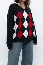 Load image into Gallery viewer, Vintage x TOMMY HILFIGER Cotton Argyle Knit Sweater (XS-L)