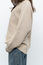 Load image into Gallery viewer, Modern x Oatmeal Ribbed Cozy Knit Sweater (XS-L)