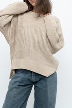 Load image into Gallery viewer, Modern x Oatmeal Ribbed Cozy Knit Sweater (XS-L)