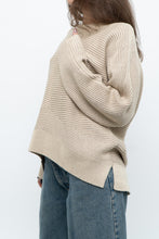 Load image into Gallery viewer, Modern x Oatmeal Ribbed Cozy Knit Sweater (XS-L)