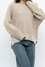 Load image into Gallery viewer, Modern x Oatmeal Ribbed Cozy Knit Sweater (XS-L)