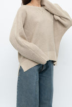 Load image into Gallery viewer, Modern x Oatmeal Ribbed Cozy Knit Sweater (XS-L)